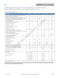 FKX003A0X3-SRZ Datasheet Page 3