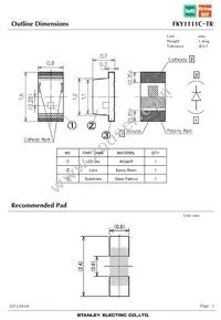 FKY1111C-TR Datasheet Page 2