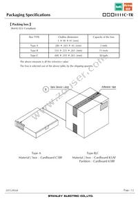 FKY1111C-TR Datasheet Page 12