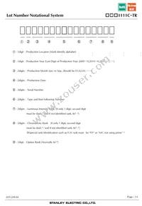 FKY1111C-TR Datasheet Page 14