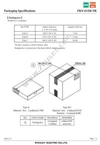 FKY1112H-TR Datasheet Page 13