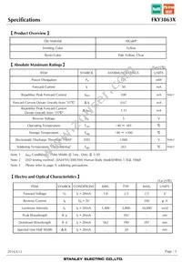 FKY3863X Datasheet Page 3