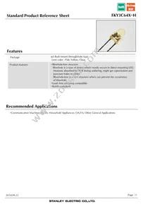 FKY3C64X-H Datasheet Cover