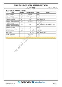 FL1350008 Datasheet Page 3