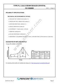 FL1350008 Datasheet Page 4