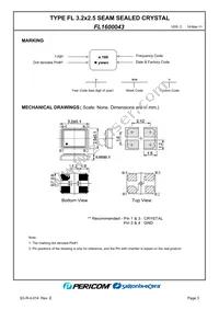 FL1600043 Datasheet Page 5