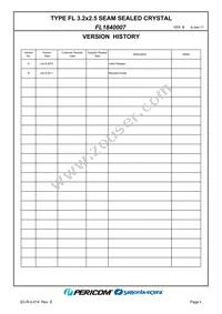 FL1840007 Datasheet Page 2