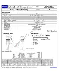 FL1M-12SW-1-Y110V Datasheet Cover