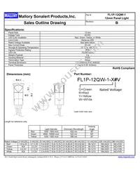 FL1P-12QW-1-Y110V Datasheet Cover