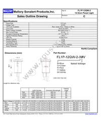 FL1P-12QW-2-B110V Datasheet Cover