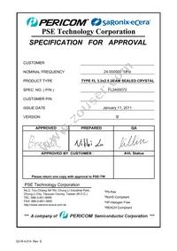 FL2400072 Datasheet Cover