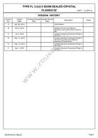 FL2500213Z Datasheet Page 2