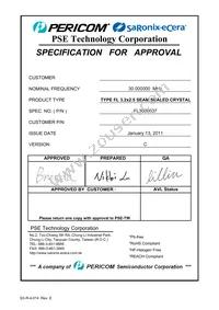 FL3000037 Datasheet Cover