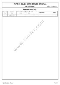 FL3200038Z Datasheet Page 2