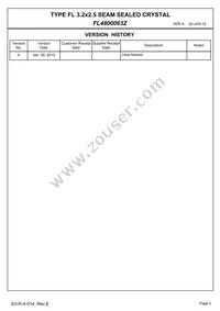 FL4800063Z Datasheet Page 2