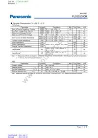 FL5252050R Datasheet Page 2