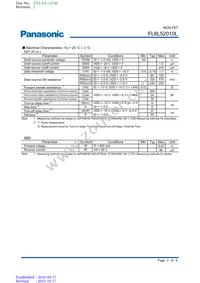 FL6L52010L Datasheet Page 2