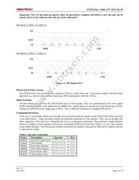 FM25LX64-GTR Datasheet Page 5