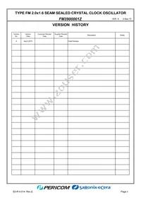 FM3900001Z Datasheet Page 2