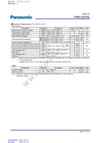 FM6L52020L Datasheet Page 2