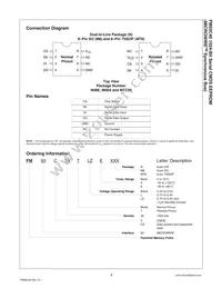 FM93C46LN Datasheet Page 2