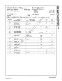 FM93C46LN Datasheet Page 3