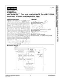 FM93C66LMT8 Datasheet Cover