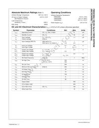 FM93C86AM8 Datasheet Page 3