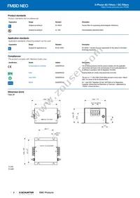 FMBD-B92A-0812 Datasheet Page 2