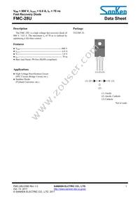 FMC-28U Datasheet Cover