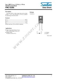 FMC-G28S Datasheet Cover