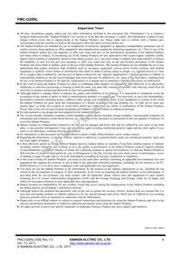 FMC-G28SL Datasheet Page 6