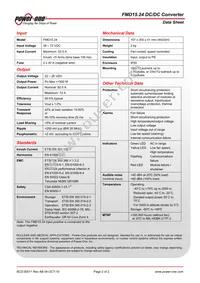 FMD15.24G Datasheet Page 2