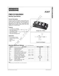 FMG1G100US60H Datasheet Cover