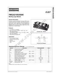 FMG2G150US60E Datasheet Cover