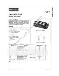 FMG2G75US120 Datasheet Cover