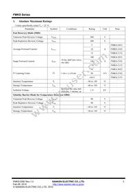 FMKS-2052 Datasheet Page 3