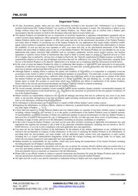 FML-G12S Datasheet Page 6