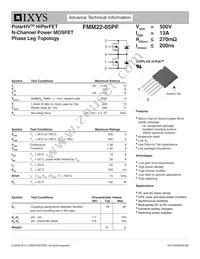 FMM22-05PF Datasheet Cover