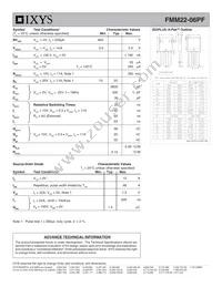 FMM22-06PF Datasheet Page 2