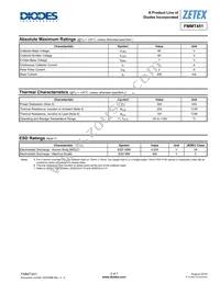FMMT451TC Datasheet Page 2