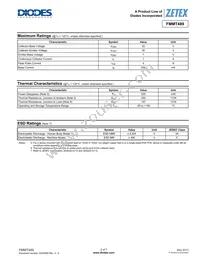 FMMT489TC Datasheet Page 2