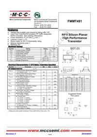 FMMT491-TP Cover