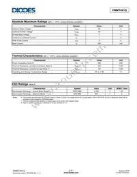 FMMT491QTA Datasheet Page 2