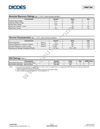 FMMT560TA Datasheet Page 2