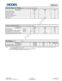 FMMT591QTA Datasheet Page 2