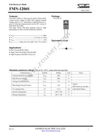 FMN-1206S Datasheet Cover