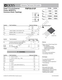 FMP36-015P Datasheet Cover