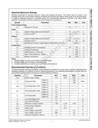 FMS3110KRC Datasheet Page 4