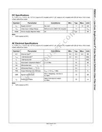 FMS6141CS Datasheet Page 4